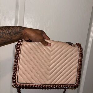 Aldo rose gold purse